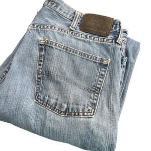 Lee Premium Select 36x34 Relaxed Fit Straight Leg Jeans Mens Blue Denim‎ Casual